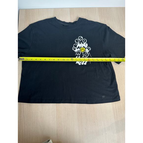 Fabletics x S.W. Smiley Cotton T-Shirt - Size M - New - Picture 4 of 11